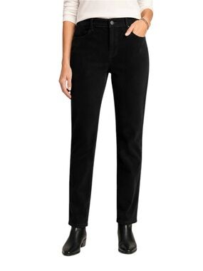 J. Jill - NWT Black Stretch Corduroy Slim Leg Pants Sz 12 Tall